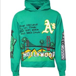 Homme Femme x Kool Kiy "Cali to NYC" Hoodie Green
